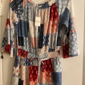 Cato Patchwork Romper
